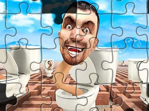 Skibidi Toilet Jigsaw Puzzle 2 Aprendedeporte